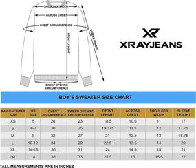 img 2 attached to 👕 Middleweight XRAY Boys' Clothing Crewneck Sweater for Boys - Ideal for Sweater Enthusiasts