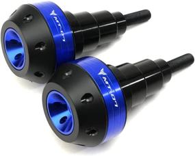 img 3 attached to 🛡️ Enhance Your Yamaha MT 07's Safety with MOWOK Frame Sliders Crash Protectors (Blue) - 2015-2021 Motorcycle Accessories!