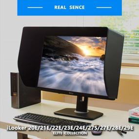 img 1 attached to 🖥️ Enhance Your Viewsonic 635 & 655Mm Monitor with ILooker 27E Sunshade