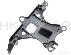 img 1 attached to 🏍️ HONGK- Motorcycle Black Upper Stay Cowl Bracket Fairing Bracket for 2000-2001 YZF-R1