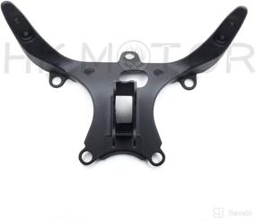 img 4 attached to 🏍️ HONGK- Motorcycle Black Upper Stay Cowl Bracket Fairing Bracket for 2000-2001 YZF-R1