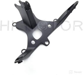 img 2 attached to 🏍️ HONGK- Motorcycle Black Upper Stay Cowl Bracket Fairing Bracket for 2000-2001 YZF-R1