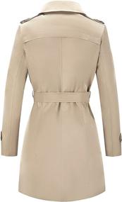 img 3 attached to 🧥 FARVALUE Womens Breasted Classic Overcoat: Timeless Style and Elegance in Coats, Jackets & Vests for Women
