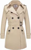 🧥 farvalue womens breasted classic overcoat: timeless style and elegance in coats, jackets & vests for women logo