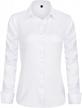 j.ver women's dress shirts: long sleeve, button down, wrinkle-free solid work blouse logo