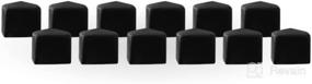 img 3 attached to 🔴 Olsa Tools Aluminum Socket Holder End Caps - 12-Pack Vinyl End Caps for 1/4-Inch, 3/8-Inch, 1/2-Inch Drive Socket Rails