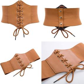img 1 attached to GRACE KARIN Leather Steampunk Underbust Women's Accessories ~ Belts