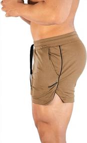 img 3 attached to Maximize Your Performance With Sandbank Men'S 5" Quick Dry Gym Shorts With Pockets