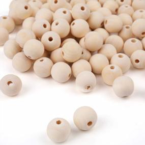 img 2 attached to Get Creative With Foraineam'S 600Pcs Natural Wood Beads For DIY Jewelry Making And Crafts