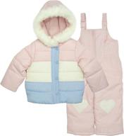 carters heavyweight 2 piece skisuit snowsuit apparel & accessories baby boys ~ clothing logo