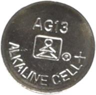 ⚡ ag13/lr44 alkaline button cell battery - 10 pack: long-lasting and reliable power source логотип