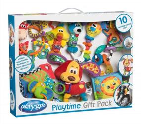 img 1 attached to STEM-Inspired Playtime Gift Pack For Babies, Infants, And Toddlers - Playgro 0182619 Encourages Imagination And Learning For A Bright Future