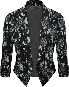 img 3 attached to Womens Casual Office Blazer JK1133 Women's Clothing : Suiting & Blazers
