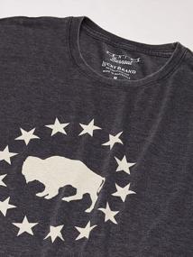img 3 attached to 🐃 Lucky Brand Short Sleeve Buffalo: Trendy Style with Classic Appeal