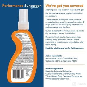 img 3 attached to 🌞 KINeSYS Performance Sunscreen SPF 30 for Sensitive Skin - Fragrance-Free Clear Spray, Face & Body Protection, Baby to Adult - Oil-Free, Alcohol-Free, Oxybenzone-Free & Preservative-Free, 700+ Sprays - 4 Fl Oz.
