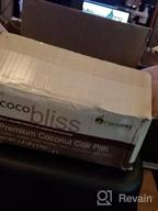 img 1 attached to Organic Coco Bliss - Low EC And PH Coconut Coir Pith For Healthy Plants And Gardens - OMRI Listed Potting Soil Substrate With 100% Natural Coconut Fibers (10 Blocks, 650 Grams) review by Derrick Milkie