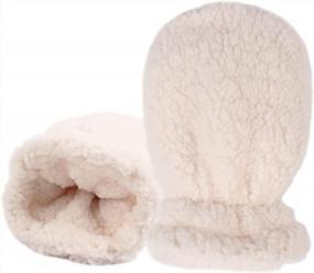 img 3 attached to Warm Winter Gloves For Babies & Toddlers Ages 1-7 - Girls & Boys Fleece Lined Mittens.