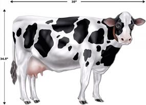 img 3 attached to Украшение для вечеринки в стиле коровы: шарнирный аксессуар для коровы (1 шт.)