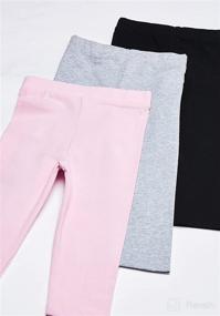 img 2 attached to 👶 Luvable Friends Baby Girls' Cotton Leggings: Stylish Comfort for Little Ones