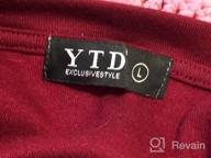 img 1 attached to Stylish and Comfortable YTD Fashion Casual Placket T Shirts for Every Occasion review by Bob Berry