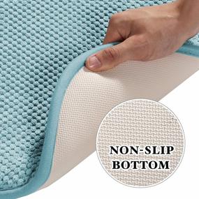 img 2 attached to Memory Foam Chair Pads - 4 Pack Of Premium H.VERSAILTEX Cushions - Non-Slip Seat Pads With Durable SBR Backing And Straps - Soft 16X16 Inch Thick Mats For Lounge, Kitchen, Aqua Sea Theme