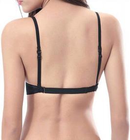 img 2 attached to Multiway Convertible Bra With Clear Straps And Deep Plunge V-Neckline For Strapless Dresses - Perfect For Women #3330