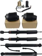 🚗 high-quality air suspension shocks struts springs absorbers compressor pump replacement for lexus gx470 4.7l 2003-2009 geluoxi (front&rear 7pcs) logo