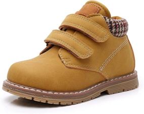 img 4 attached to Stylish Autumn Ankle Boots for Toddler Boys - Blikcon Boots