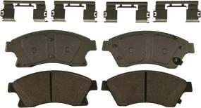 img 4 attached to 🔧 Wagner ThermoQuiet Ceramic Brake Pads Set QC1522