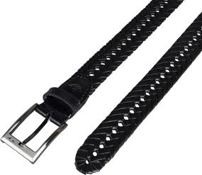 img 1 attached to 👔 Laced Braid Metal Belts for Men: Dockers Men's Accessories, Perfect Style Statement