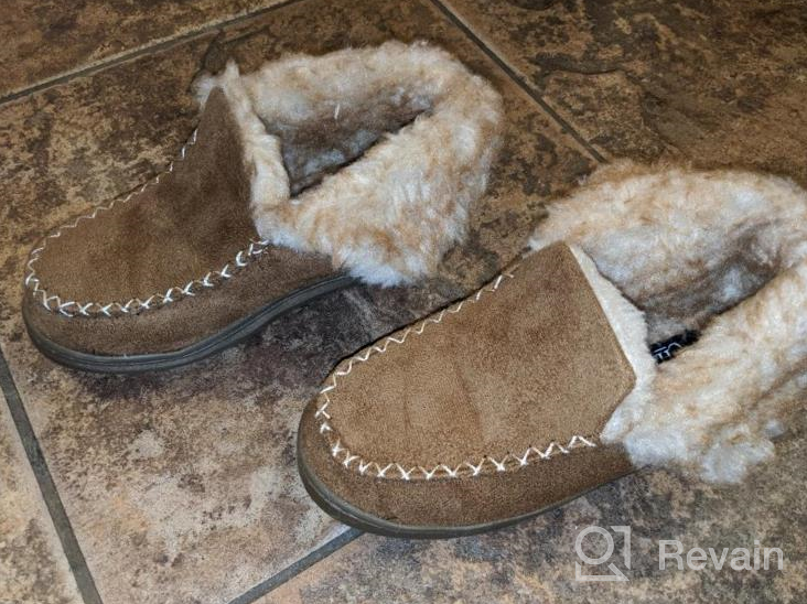 img 1 attached to 🏻 Nonslip Boys' Outdoor Chaps Moccasin Slippers: Premium Shoes for Active Feet review by Eddie Sanchez