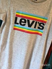 img 3 attached to 👕 Stylish Levis Sportswear T Shirt Heather Ringer: Trendy Girls' Clothing, Tops, Tees & Blouses