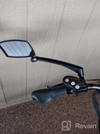 img 1 attached to 2022 BriskMore Handlebar Bicycle Mirror: Adjustable & Rotatable Rearview Mirror With Scratch-Resistant Glass Lens For Left Or Right Side Safety review by Joseph Swanson