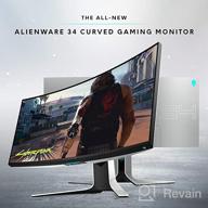 alienware ultrawide gaming curved monitor 34 inch logo