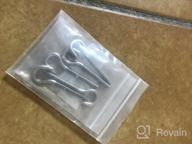 img 1 attached to Strong And Durable Newlng M6 Hook Bolt: High-Quality 304 Stainless Steel Ring Screw For Secure Item Hanging - Set Of 10 review by Harry Katab