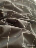 img 1 attached to Premium Full Size Lirex Duvet Cover: Soft Brushed Microfiber, Wrinkle/Fade Resistant, Zipper Closure, Machine Washable review by Brian Rivera