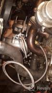 img 1 attached to Oil-Cooled T04E/T3/T4 Turbocharger With 5-Bolt Downpipe Flange, .63 A/R And .50 A/R For Boost Stage, Ideal For 400+HP review by Shane Watson