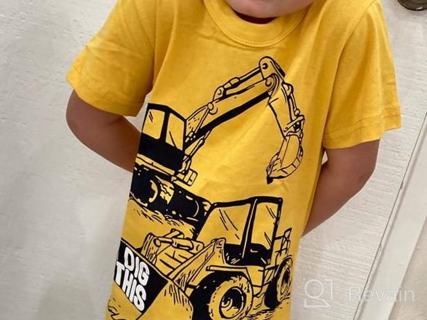 img 1 attached to 👕 Stylish HILEELANG Toddler Crewneck T Shirts: Top-Quality Boys' Clothing for Tops, Tees & Shirts review by Mark Albright