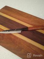 картинка 1 прикреплена к отзыву FINDKING'S Dynasty Kiritsuke Knife - The Perfect Multi-Purpose Gyuto Chef Knife For Cutting Meat, Fruits And Vegetables от Deandre Kamaludin