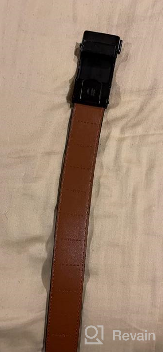 img 1 attached to Chaoren Braided Leather Belts: Stylish and Casual Men's Accessories review by Charles Barlow