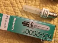 img 1 attached to 💡 Bulbrite Frosted KX60FR/E12 Candelabra Screw Base (E12) Light Bulb, Pack of 1 (1 Count) review by Justin Fletcher