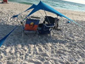 img 6 attached to Stay Cool And Protected At The Beach And Outdoor Adventures With AMMSUN Portable Sun Shelter