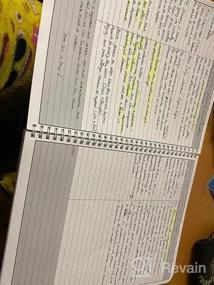 img 7 attached to 📘 BookFactory Universal Note Taking System - Cornell Notes Notebook, 120 Pages, 8 1/2" x 11" - Wire-O Bound (LOG-120-7CW-A)