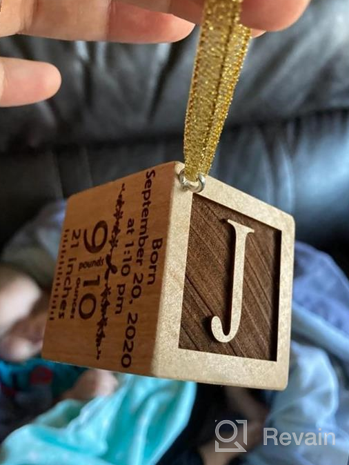 img 1 attached to Personalized 2021 Baby'S First Christmas Ornament - A Special Keepsake! review by Shawn Trotter