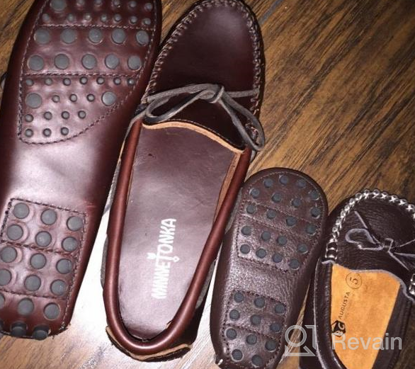 img 1 attached to 👶 Premium Augusta Baby Leather Loafers | Stylish Moccasins for Boys' Shoes review by Stephen Schmidt