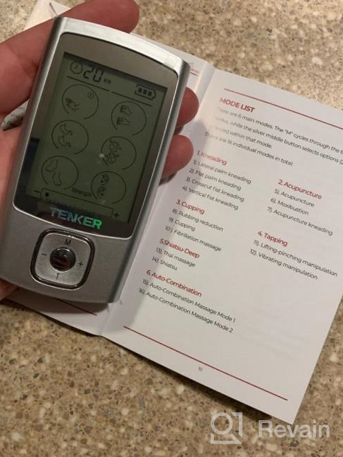 img 1 attached to TENKER Muscle Stimulator: 24 Effective Modes For Pain Relief & Muscle Strength With Rechargeable TENS Machine And Electrode Pads review by Jeremy Lunn