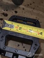 img 1 attached to MZYRH Mountain Bike Pedal: Lightweight Non-Slip Nylon Fiber Pedals with 3 Sealed Bearings - Perfect for Road BMX MTB review by Bryan White