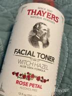 img 1 attached to Alcohol-Free Witch Hazel Facial Toner With Aloe Vera - THAYERS 12 Oz Formula review by Dylan Aaronson