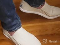 img 1 attached to Stay Comfortable and Stylish with People Footwear Unisex Slipper in White review by Brian West