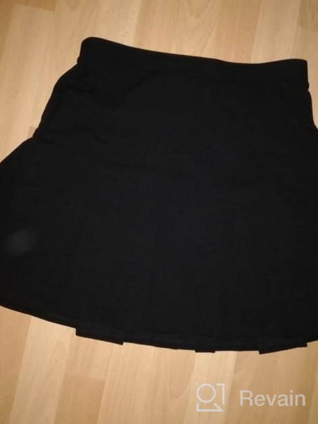 img 1 attached to Women'S High Waist Pleated Skirt For School And Tennis - Cute And Flowy Skater Skirt review by Will Porter